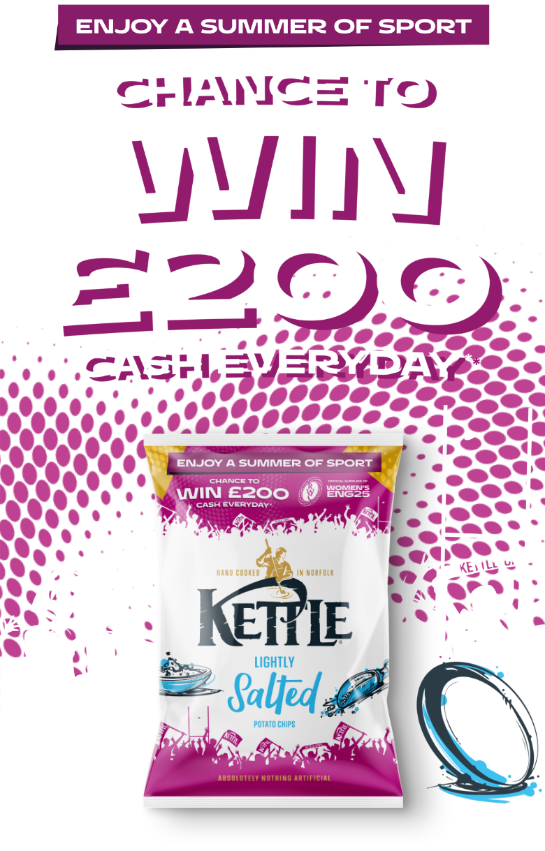 Enjoy a summer of sport - Chance to win £200 cash everyday